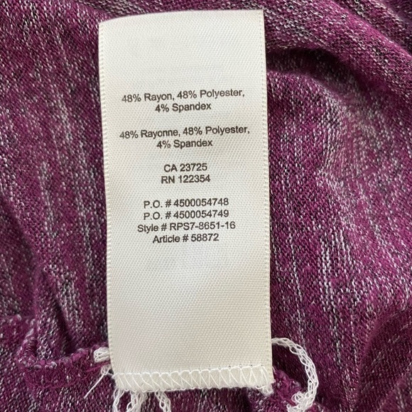 Wilfred Free Aritzia Purple Midi Sleeveless Dress - Picture 7 of 9